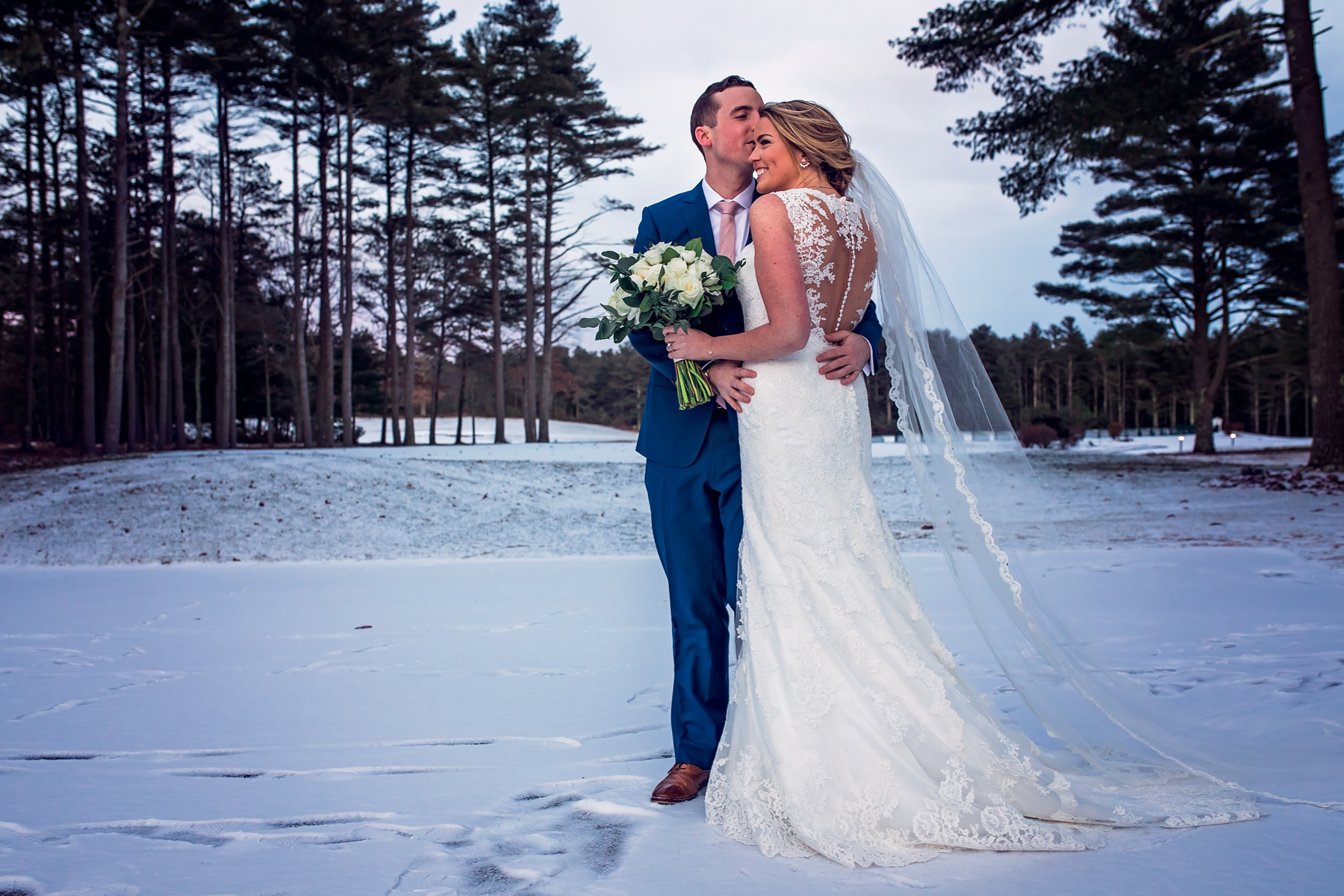 Staying warm at winter weddings